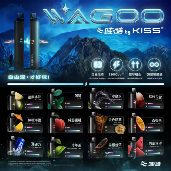 哇酷&kis5 6500口拋棄式