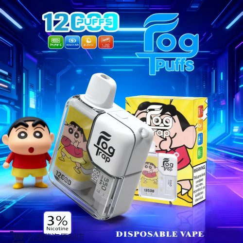 LABUBU & 蠟筆小新聯名款-Fog trap 12000口抛棄式